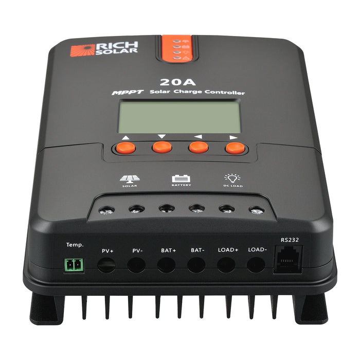 Rich Solar 20 Amp MPPT Solar Charge Controller