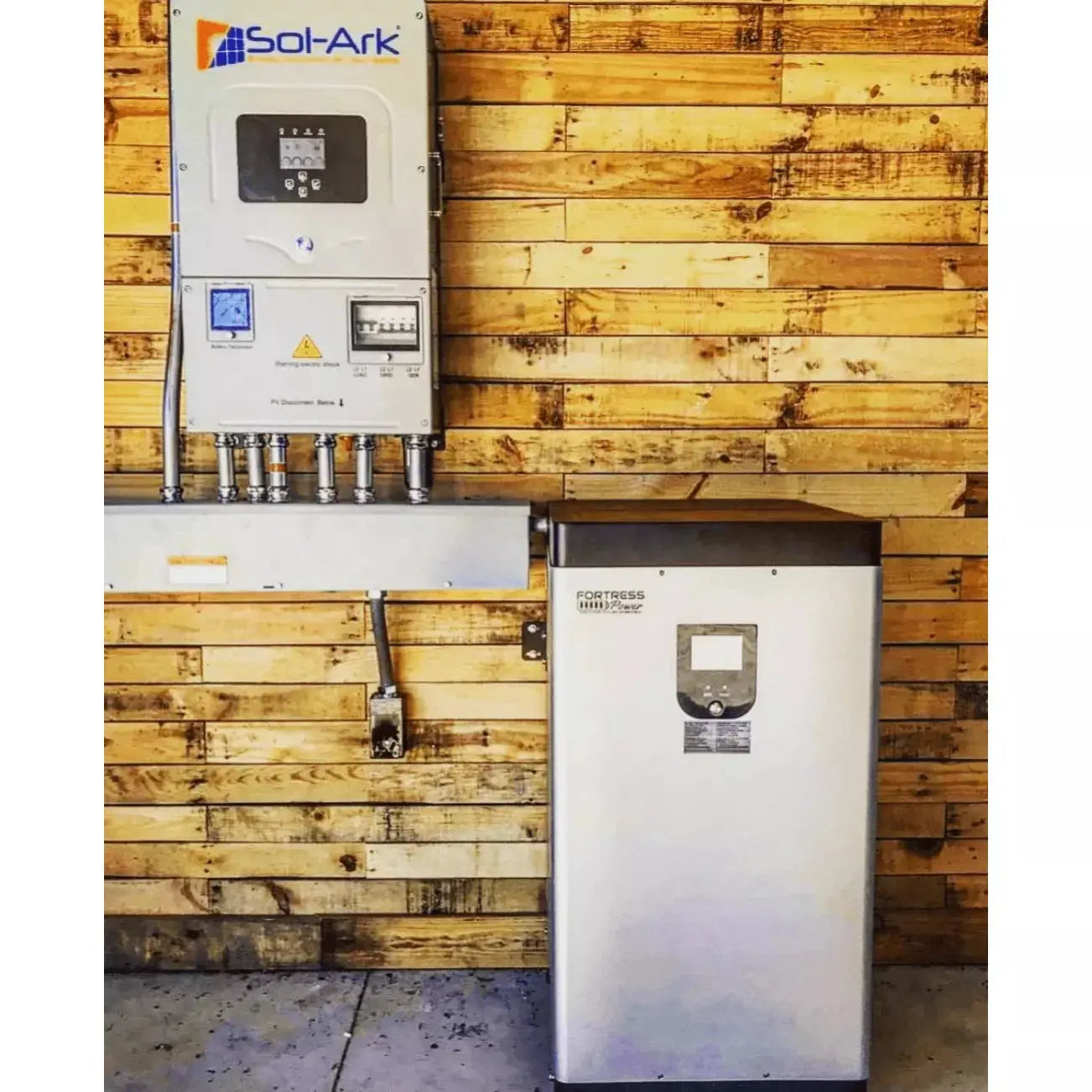 Sol-Ark 12K + 2 x Fortress eVault 18.5kWh MAX Kit | 120/240 48V [All-In-One].   At  Generation Eco Store