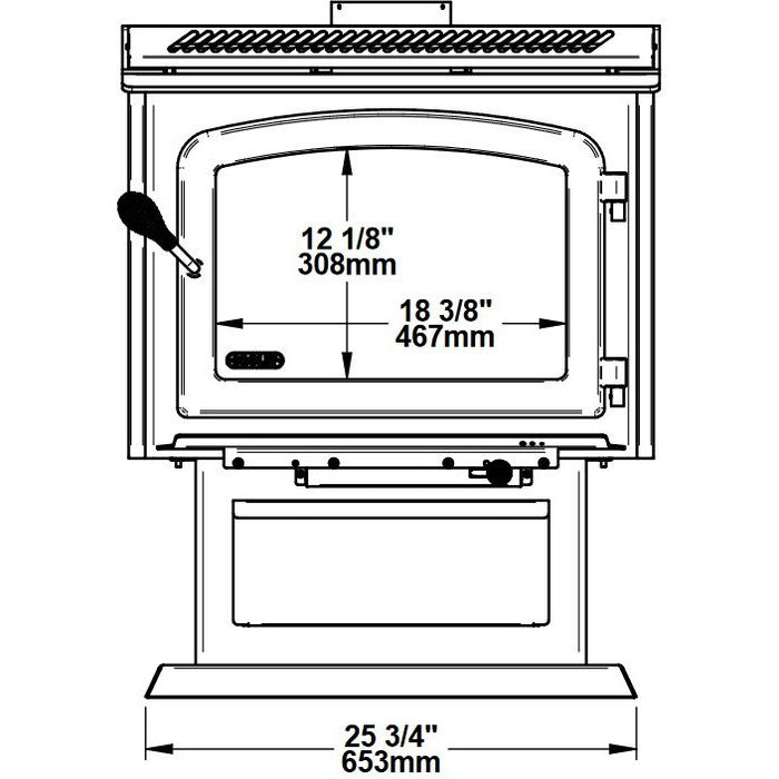 Drolet HT-3000 Wood Stove DB07300 — Generation Eco
