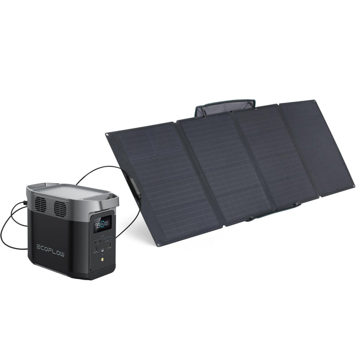 EcoFlow DELTA 2 + 400W Portable Solar Panel DELTA2-400W
