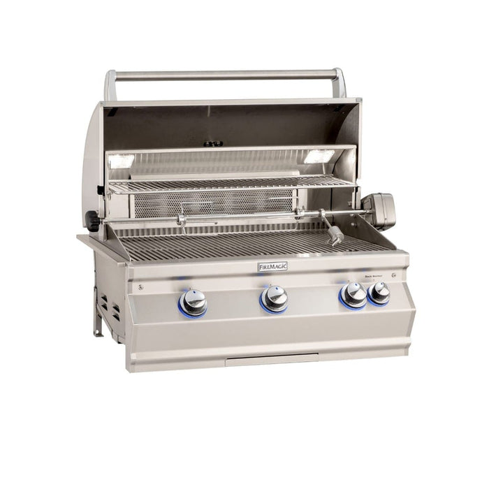 Fire Magic Grill 30" 3-Burner Aurora A540i Built-In Gas Grill w/ Analog Thermometer