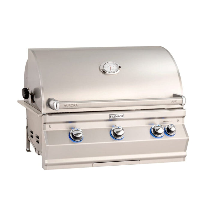 Fire Magic Grill 30" 3-Burner Aurora A660i Built-In Gas Grill w/ Analog Thermometer