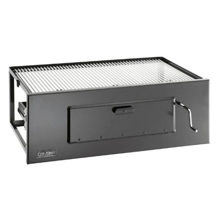 Fire Magic Grill 30" Legacy Lift-A-Fire Built-In Charcoal Grill 3334