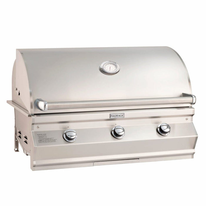 Fire Magic Grill 36" 3-Burner Choice Multi-User CM650i Built-In Gas Grill w/ Analog Thermometer
